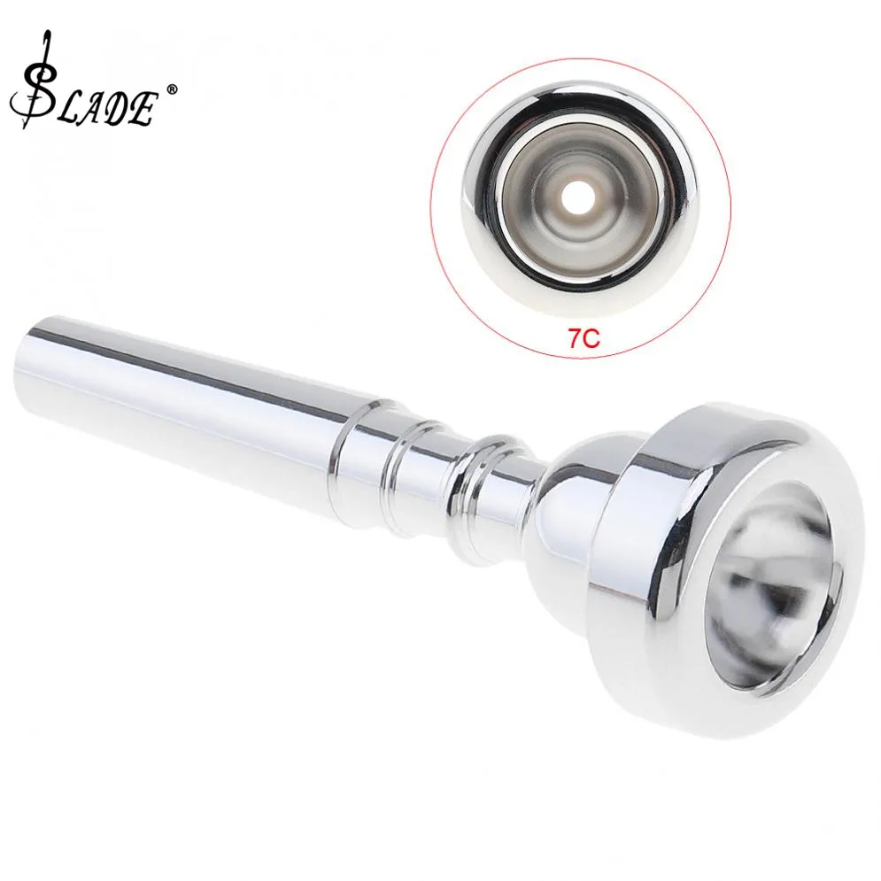 Slade 7C Small Trumpet Mouthpiece Music Instrument Trumpet Mouth with Silver Plated for Flute Accessories
Slade 7C Small Trumpet Mouthpiece Music Instrument Trumpet Mouth with Silver Plated for Flute Accessories