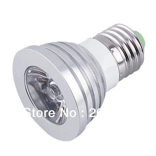 4W E27 GU10 B22 Remote Control RGB LED Bulb Spot Light 16 Color Changing Lamp 85V~265V Warranty 2 years
4W E27 GU10 B22 Remote Control RGB LED Bulb Spot Light 16 Color Changing Lamp 85V~265V Warranty 2 years