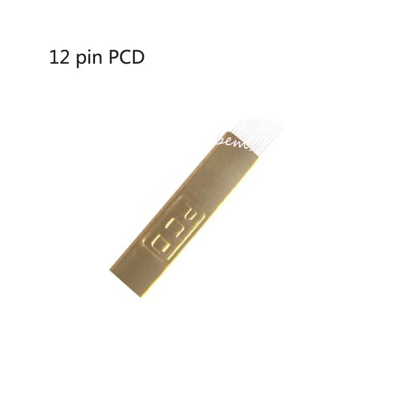 Tattoo Blade Needle 50PCS PCD 12 Pin Permanent Makeup Eyebrow Tattoo Microblading Needles For 3D Embroidery Manual Tattoo Pen
Tattoo Blade Needle 50PCS PCD 12 Pin Permanent Makeup Eyebrow Tattoo Microblading Needles For 3D Embroidery Manual Tattoo Pen