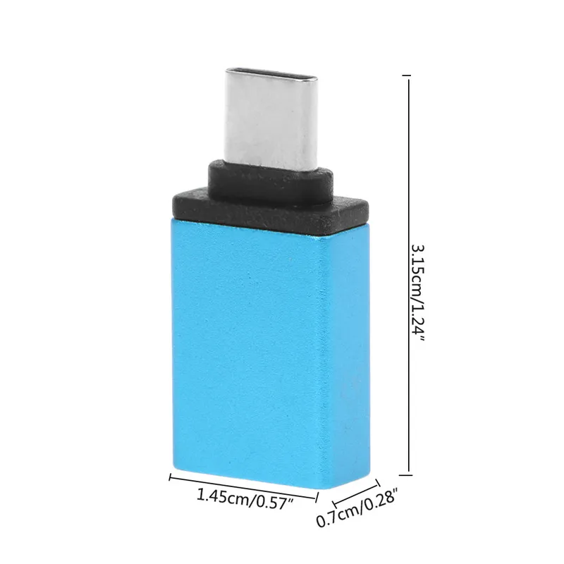 1Pc Type C Male to USB 3.0 A Female USB 3.1 OTG Adapter Converter For LG G5 for HTC C26
1Pc Type C Male to USB 3.0 A Female USB 3.1 OTG Adapter Converter For LG G5 for HTC C26