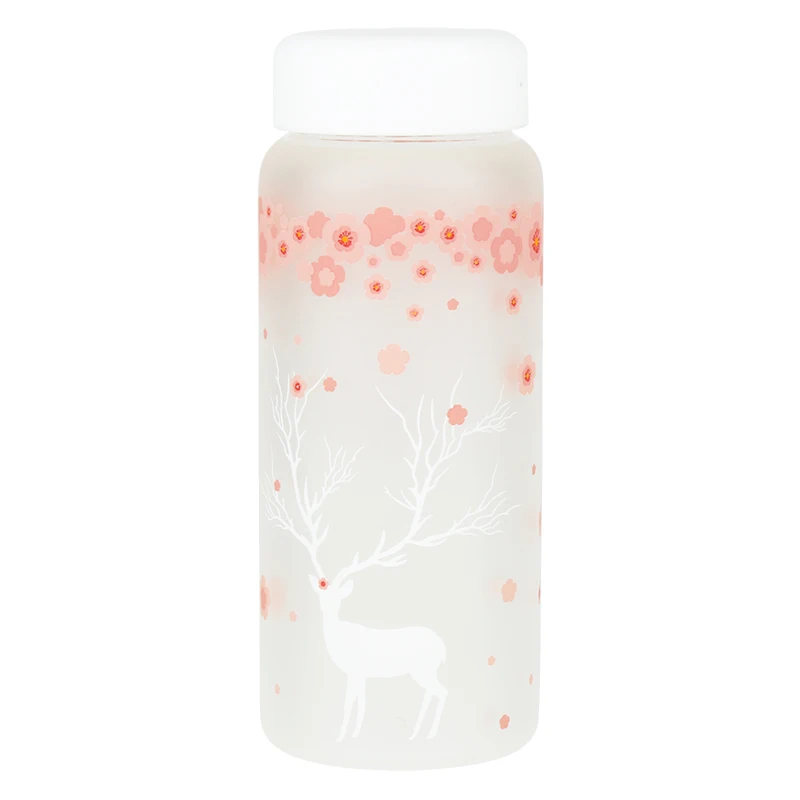 Portable Frosted Glass Water Bottle Drink Bottle Water Container Contracted Water Bottle-Cup Brush and Cup Cover included
Portable Frosted Glass Water Bottle Drink Bottle Water Container Contracted Water Bottle-Cup Brush and Cup Cover included