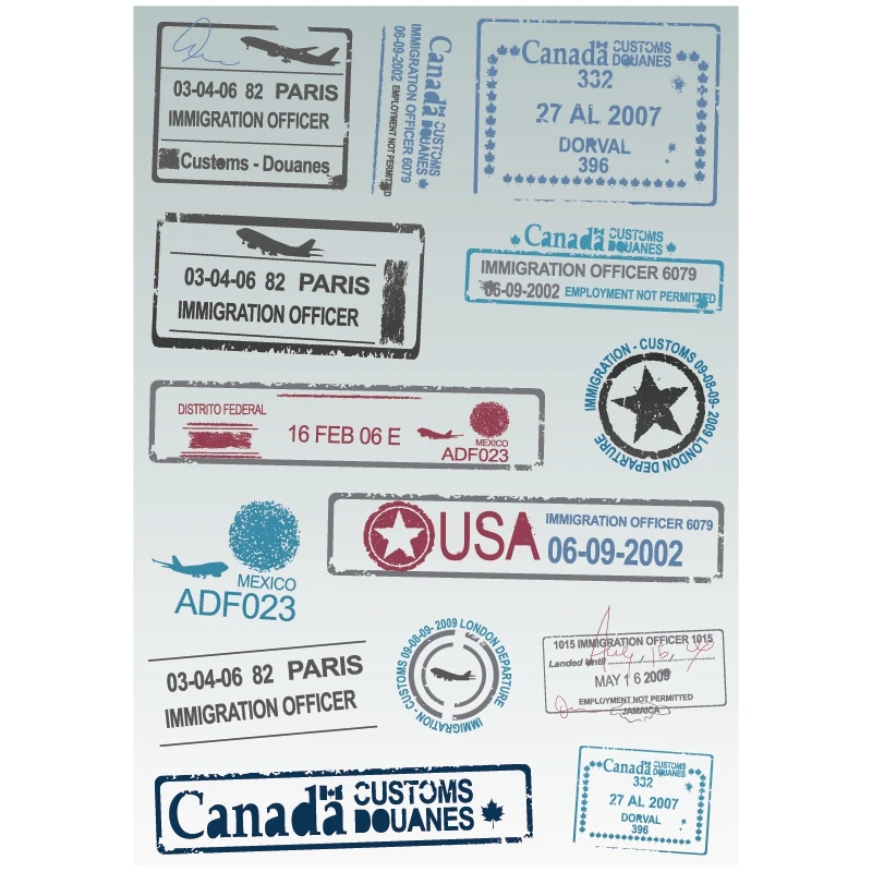 14x Sticker Vintage Travel Post Mark Seal A4 Size Phone iPad Tablet Laptop Luggage Skateboard Bike Motorcycle Car Styling Decal
14x Sticker Vintage Travel Post Mark Seal A4 Size Phone iPad Tablet Laptop Luggage Skateboard Bike Motorcycle Car Styling Decal