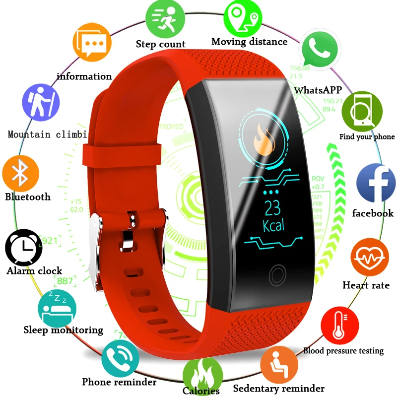 2019 New Smart Watch woman Blood Pressure Waterproof Smart Bracelet Heart Rate Monitor Fitness Tracker Smart band For Ladies+Box
2019 New Smart Watch woman Blood Pressure Waterproof Smart Bracelet Heart Rate Monitor Fitness Tracker Smart band For Ladies+Box