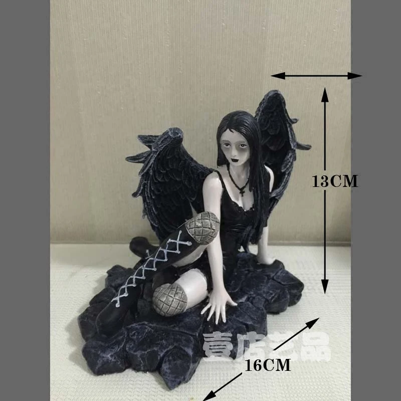 Home Furnishing Decoration Black Angel Ornaments Valentine's Day Christmas And Birthday Gift
Home Furnishing Decoration Black Angel Ornaments Valentine's Day Christmas And Birthday Gift