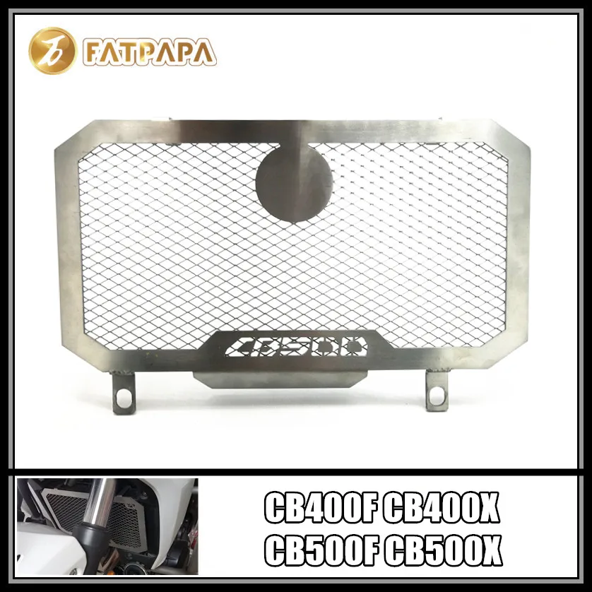 Motorcycle stainless steel cooling network radiator protection Fit For Honda CB400F CB400X CB500F CB500X silver
Motorcycle stainless steel cooling network radiator protection Fit For Honda CB400F CB400X CB500F CB500X silver