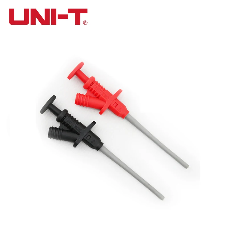 1 Pair UNI-T Multifunctional Insulated Quick Test Hook Clip 1000V Voltage Electric Flexible Testing Probe Instrument Accessories
1 Pair UNI-T Multifunctional Insulated Quick Test Hook Clip 1000V Voltage Electric Flexible Testing Probe Instrument Accessories