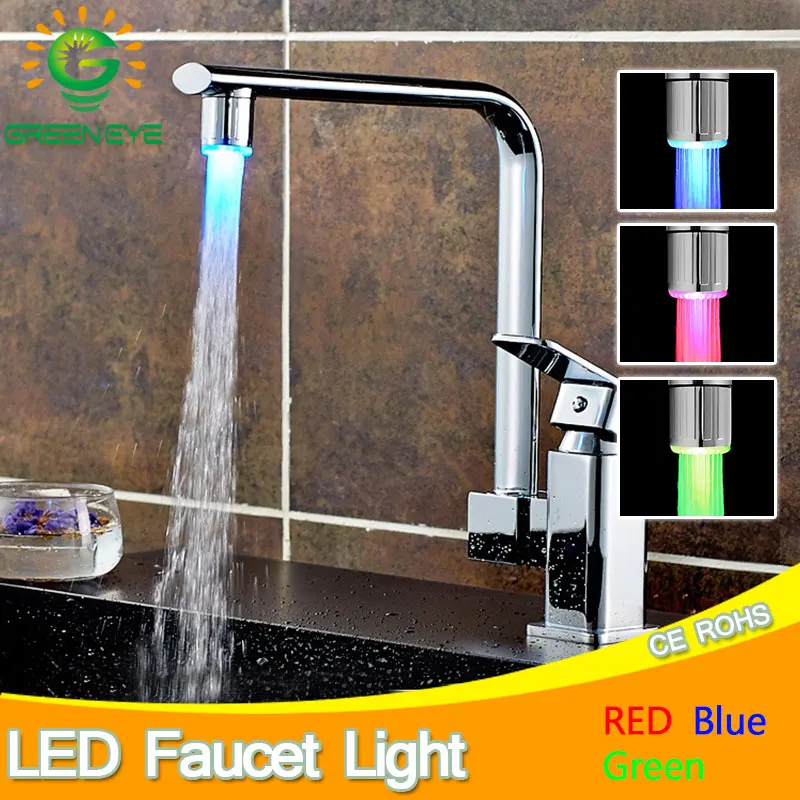 LED Faucet Light Temperature Sensor Intelligent Recognition Temperature Different Temperation LED Light Color Water Tap Shower
LED Faucet Light Temperature Sensor Intelligent Recognition Temperature Different Temperation LED Light Color Water Tap Shower