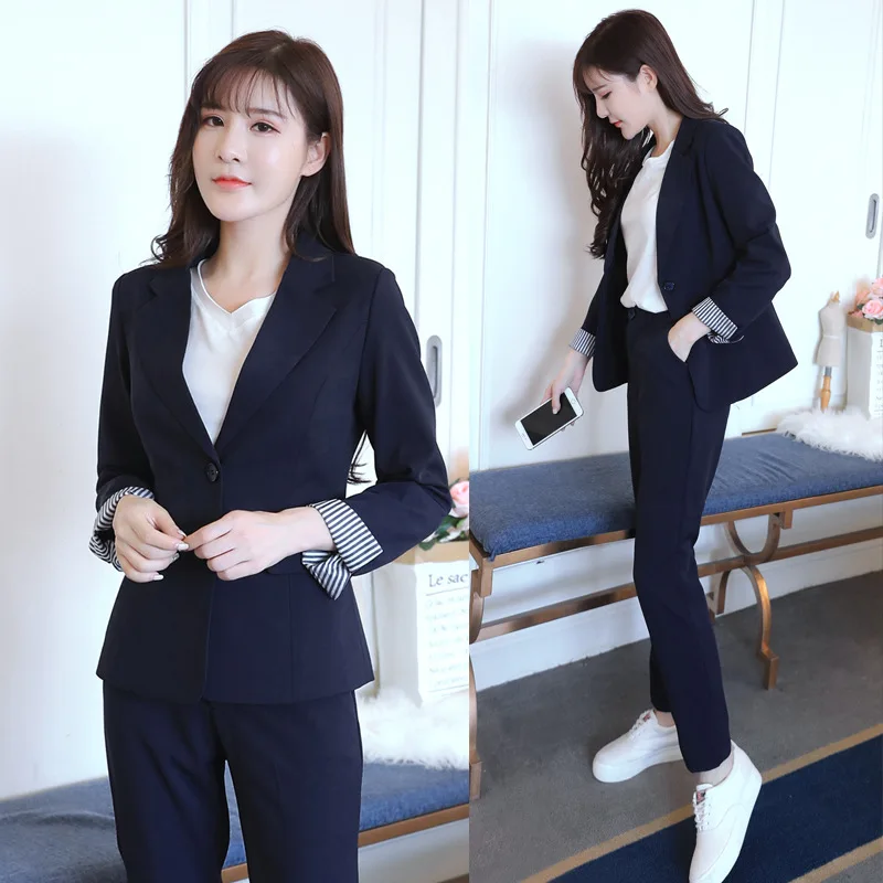 Suit female 2018 spring new models temperament Slim thick lapel small suit + trousers elegant and stylish two-piece leisure wild
Suit female 2018 spring new models temperament Slim thick lapel small suit + trousers elegant and stylish two-piece leisure wild