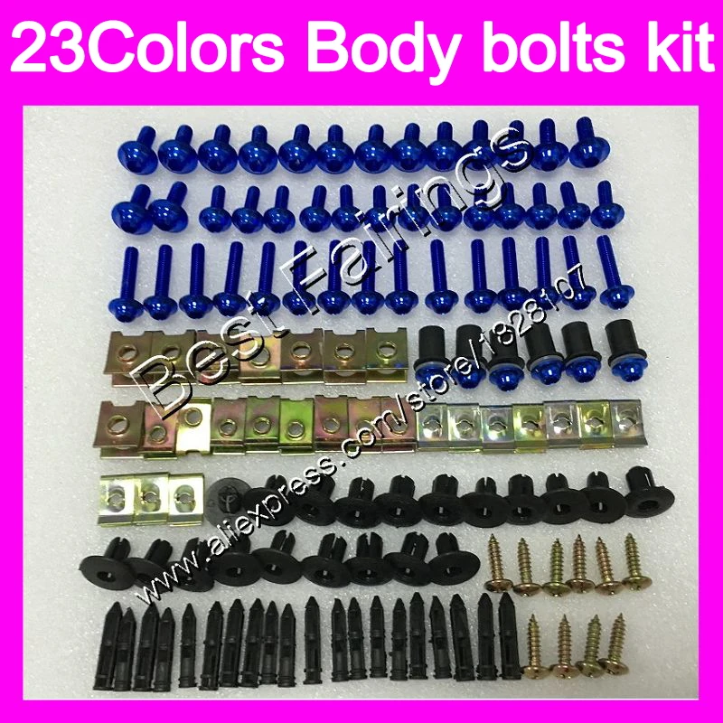 Fairing bolts full screw kit For KAWASAKI Bodys ZX7R 00 01 02 03 ZX-7R ZX750 ZX 7R 2000 2001 2002 2003 Complete Body screws Nuts
Fairing bolts full screw kit For KAWASAKI Bodys ZX7R 00 01 02 03 ZX-7R ZX750 ZX 7R 2000 2001 2002 2003 Complete Body screws Nuts