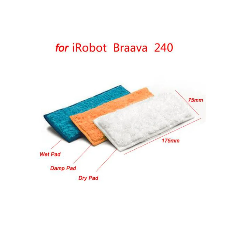 Сухой и влажный коврик подметальная машина коврик для швабры для iRobot Braava Jet 240 241 салфетка для швабры пылесос для уборки пыли Швабра колодки З...
Сухой и влажный коврик подметальная машина коврик для швабры для iRobot Braava Jet 240 241 салфетка для швабры пылесос для уборки пыли Швабра колодки З...