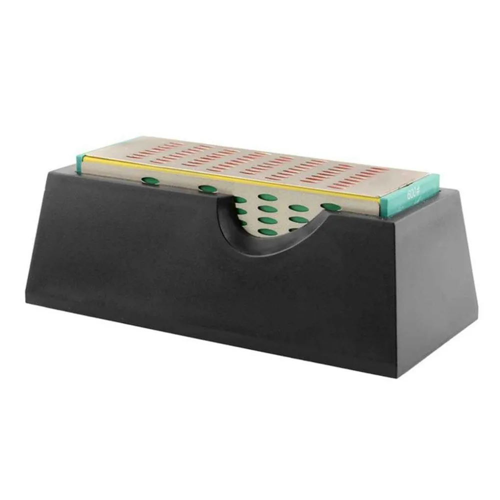 Knife Sharpener Four Sided Whetstone Diamond Cutter Sharpener Grinding Stone Sharpening Block Household Cutting Gardening Tools
Knife Sharpener Four Sided Whetstone Diamond Cutter Sharpener Grinding Stone Sharpening Block Household Cutting Gardening Tools
