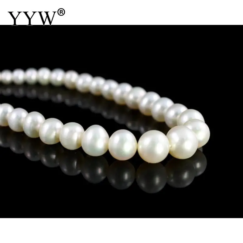2019 Fashion Cultured Round Freshwater Pearl Beads Natural White Grade AA 5-10mm Loose Pearls Beads Chain Wedding Jewelry Gift
2019 Fashion Cultured Round Freshwater Pearl Beads Natural White Grade AA 5-10mm Loose Pearls Beads Chain Wedding Jewelry Gift