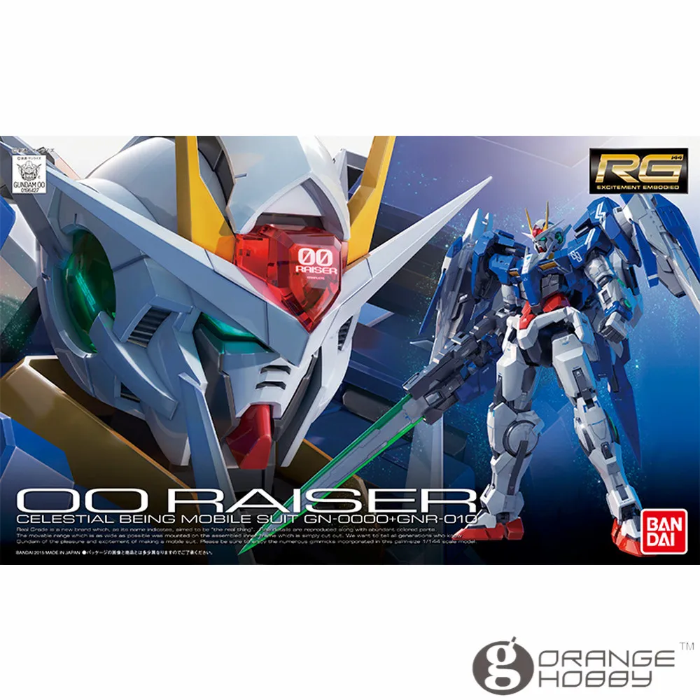 Набор для сборки мобильных телефонов OHS Bandai RG 18 1/144 GN-0000-GNR-010 OO Raiser
Набор для сборки мобильных телефонов OHS Bandai RG 18 1/144 GN-0000-GNR-010 OO Raiser