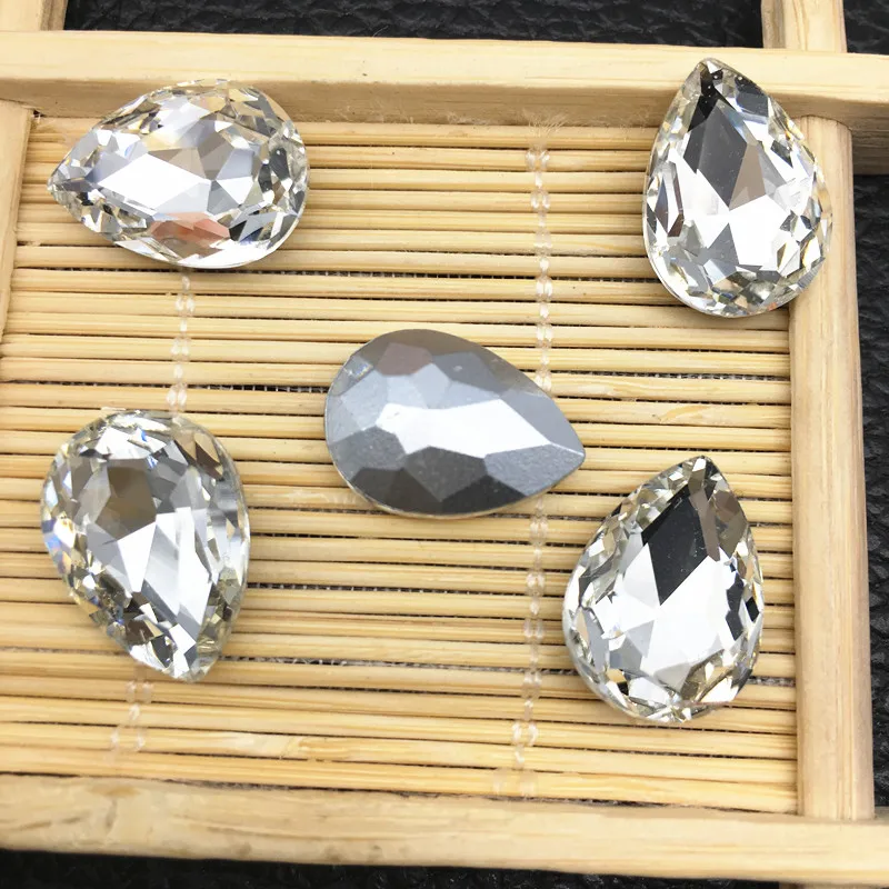 AAA+ Pointback DR Clear Glass Crystal White Raindrop Glass Crystal Rhinestone DIY Nail Art/Phone DIY/Clothing Accessories
AAA+ Pointback DR Clear Glass Crystal White Raindrop Glass Crystal Rhinestone DIY Nail Art/Phone DIY/Clothing Accessories