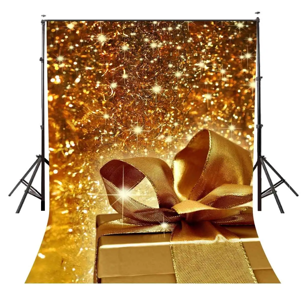 5x7ft Gift Box Backdrop Shining Dreamy Golden Gift Box Photography Background and Studio Photography Backdrop Props
5x7ft Gift Box Backdrop Shining Dreamy Golden Gift Box Photography Background and Studio Photography Backdrop Props