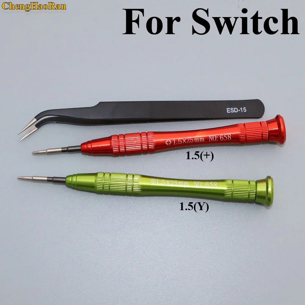 ChengHaoRan 1set Tool Kit For Nintend Switch Console NS Joy-Con Screwdriver for Pro Controller Tear down Repair Tools | Электроника