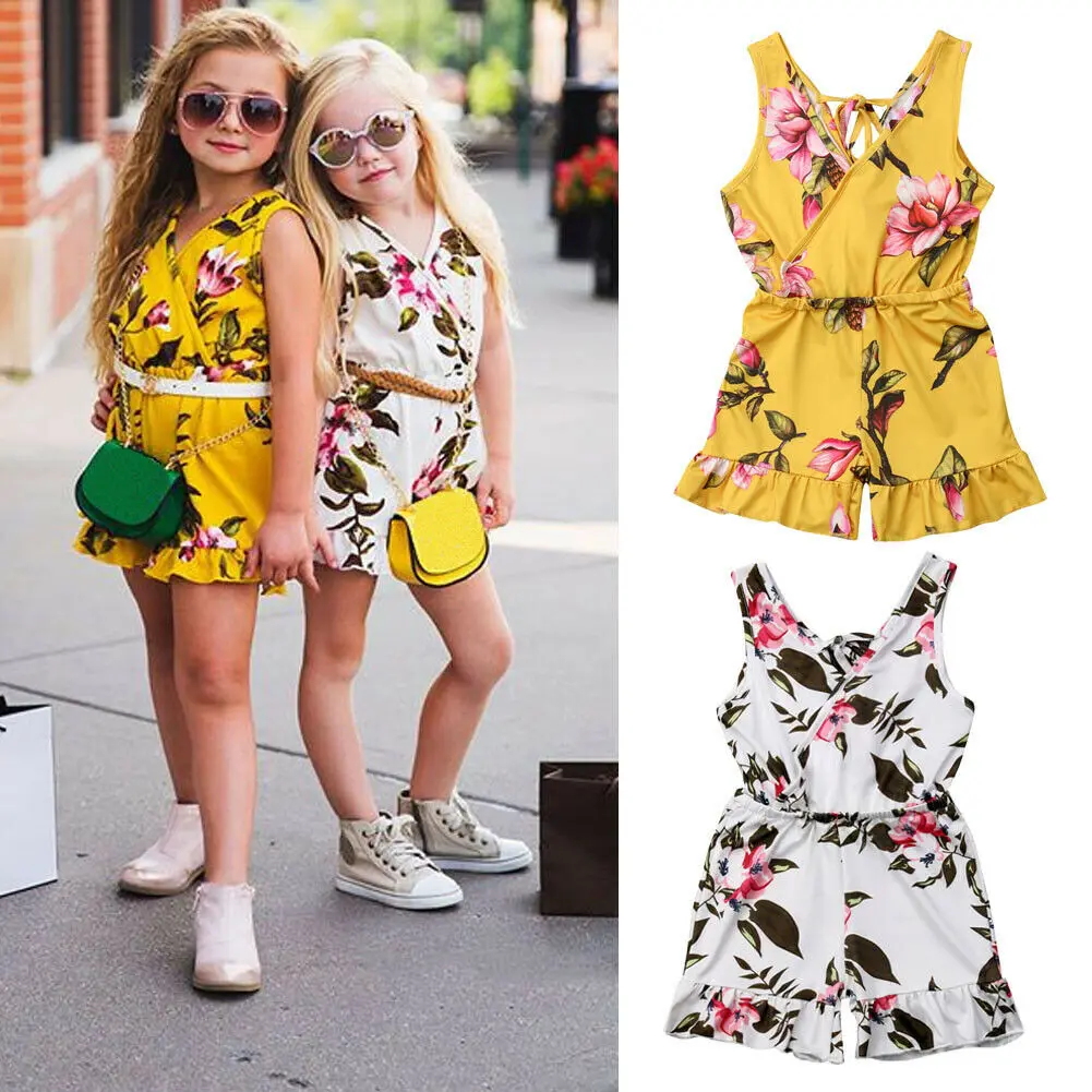 Pudcoco Summer Toddler Baby Girl Floral Print Sleeveless Rompers Jumpsuit Outfits Sunsuit
Pudcoco Summer Toddler Baby Girl Floral Print Sleeveless Rompers Jumpsuit Outfits Sunsuit