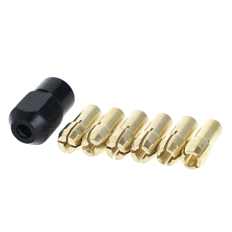 7 шт./лот латунная Цанга dremel 1,0/1,6/2,0/2,4/3,0 + dremel check M8 * 3,2 подходит для вращающихся инструментов Dremel dremel accessories -M18
7 шт./лот латунная Цанга dremel 1,0/1,6/2,0/2,4/3,0 + dremel check M8 * 3,2 подходит для вращающихся инструментов Dremel dremel accessories -M18