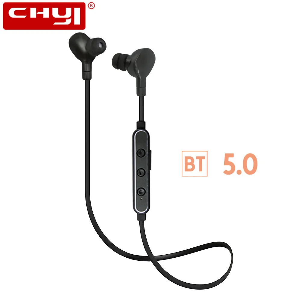 CHYI Bluetooth 5 0 наушники 6 часов время разговора беспроводные IPX4 водонепроницаемые