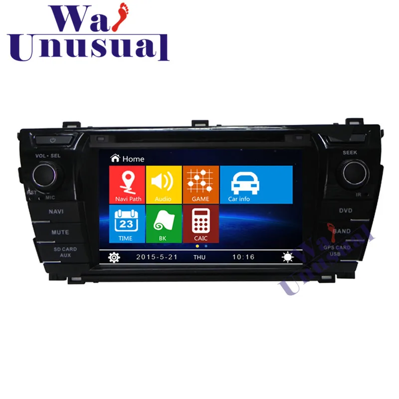 WANUSUAL 7" Professional Wince Car Entertainment System GPS Navigation For Toyota Corolla 2014 2015 2016 2017 High with 8GB Maps
WANUSUAL 7" Professional Wince Car Entertainment System GPS Navigation For Toyota Corolla 2014 2015 2016 2017 High with 8GB Maps