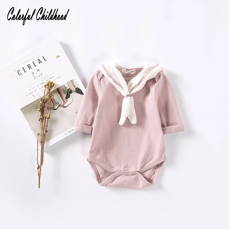 Adorable little girls clothes spring autumn princess romper long sleeve sailor style jumpsuit toddler baby pajamas cotton 0-24m
Adorable little girls clothes spring autumn princess romper long sleeve sailor style jumpsuit toddler baby pajamas cotton 0-24m