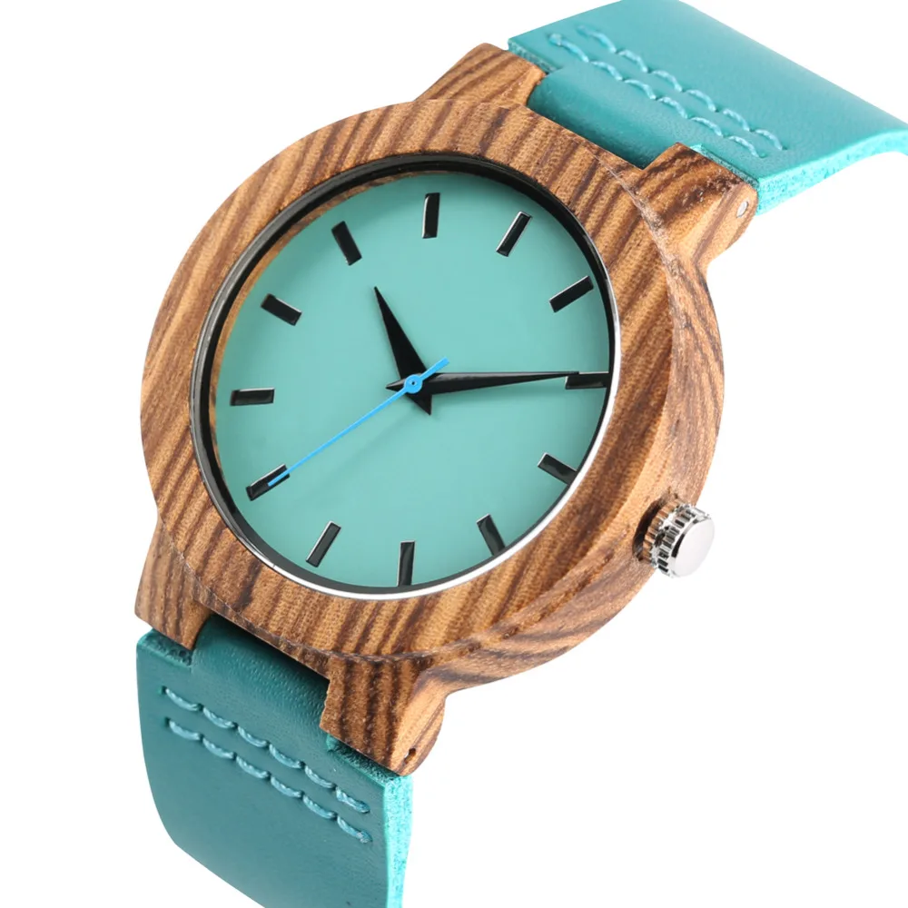Blue Wood Watch Leather Band Natural Wooden Watches for Girlfriend Mum Dad Son Daughter Font Carving Wood Wristwatch
Blue Wood Watch Leather Band Natural Wooden Watches for Girlfriend Mum Dad Son Daughter Font Carving Wood Wristwatch