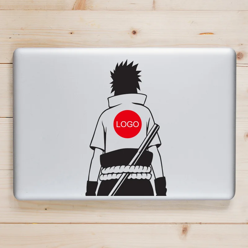 Наклейка для ноутбука Uchiha Sasuke наклейка Macbook Pro Air Retina 11 12 13 15 дюймов Наруто аниме Mac