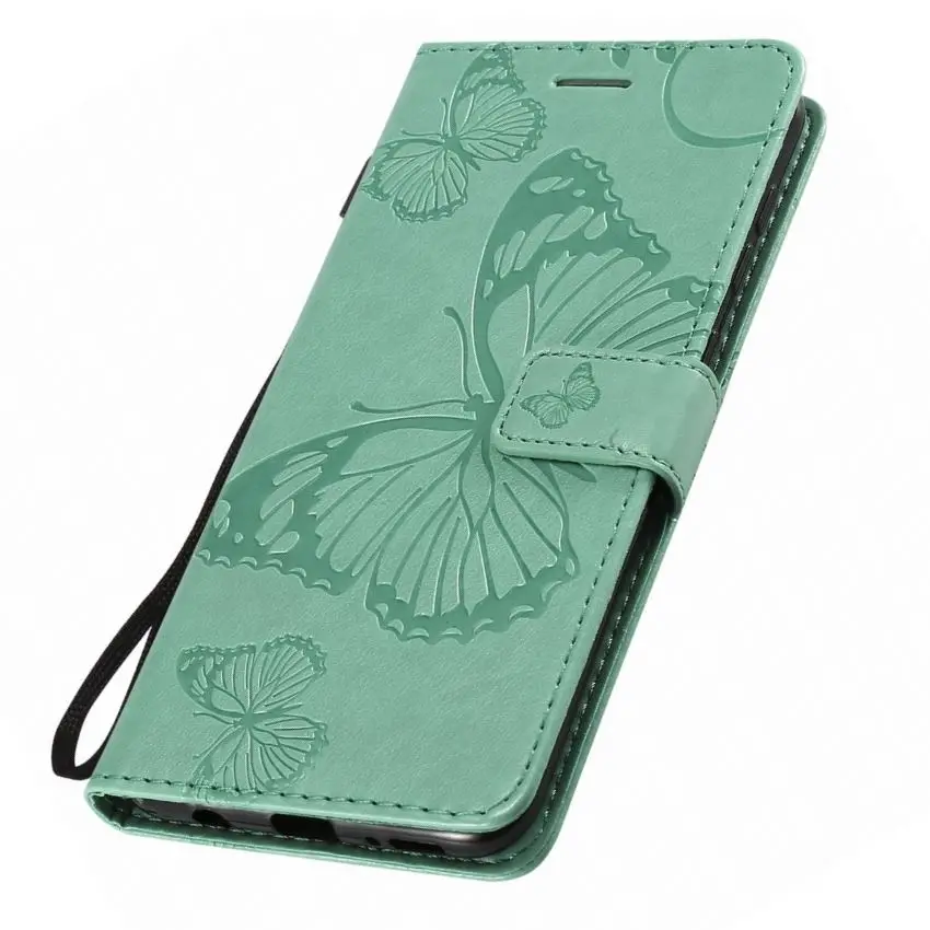 Простые чехлы книжки с бабочками для Xiaomi Mi Play 8 Lite 6X 5X A2 Redmi 4A 5 Plus Note 7 5A 4 4X 3 S2 Y1