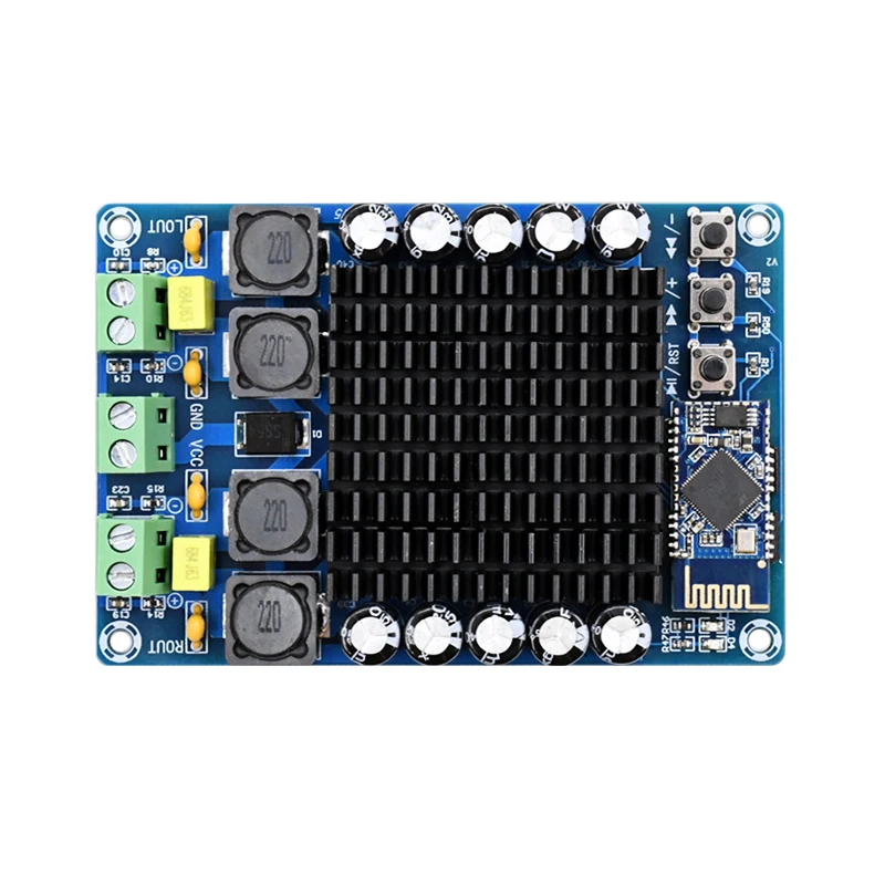 XH-A102 Новый 4,1 HD Bluetooth TDA7498 DC12-24V 100 Вт + 100 Вт, плата цифрового усилителя высокой мощности
XH-A102 Новый 4,1 HD Bluetooth TDA7498 DC12-24V 100 Вт + 100 Вт, плата цифрового усилителя высокой мощности