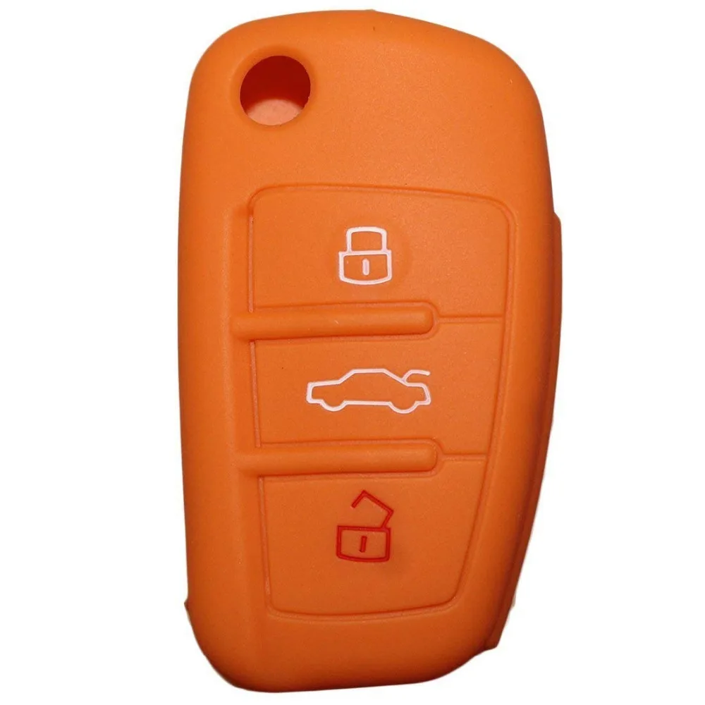 Flip Folding Auto Car Key Skin Case Jacket For Audi A1 A3 A4 S1 S3 S4 RS5 Premium Silicone Shell 3 Buttons Remote Control Key
Flip Folding Auto Car Key Skin Case Jacket For Audi A1 A3 A4 S1 S3 S4 RS5 Premium Silicone Shell 3 Buttons Remote Control Key
