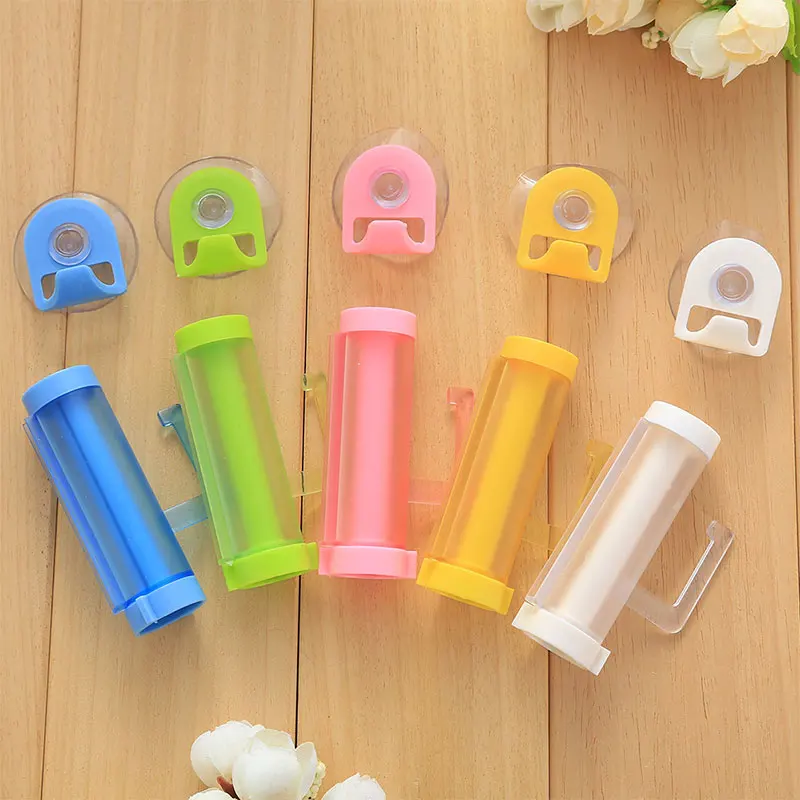 Toothpaste Dispenser Rolling Squeezer Dental Cream Tube Sucker Holder Hanging Hook Bathroom Accessories Home Plastic
Toothpaste Dispenser Rolling Squeezer Dental Cream Tube Sucker Holder Hanging Hook Bathroom Accessories Home Plastic