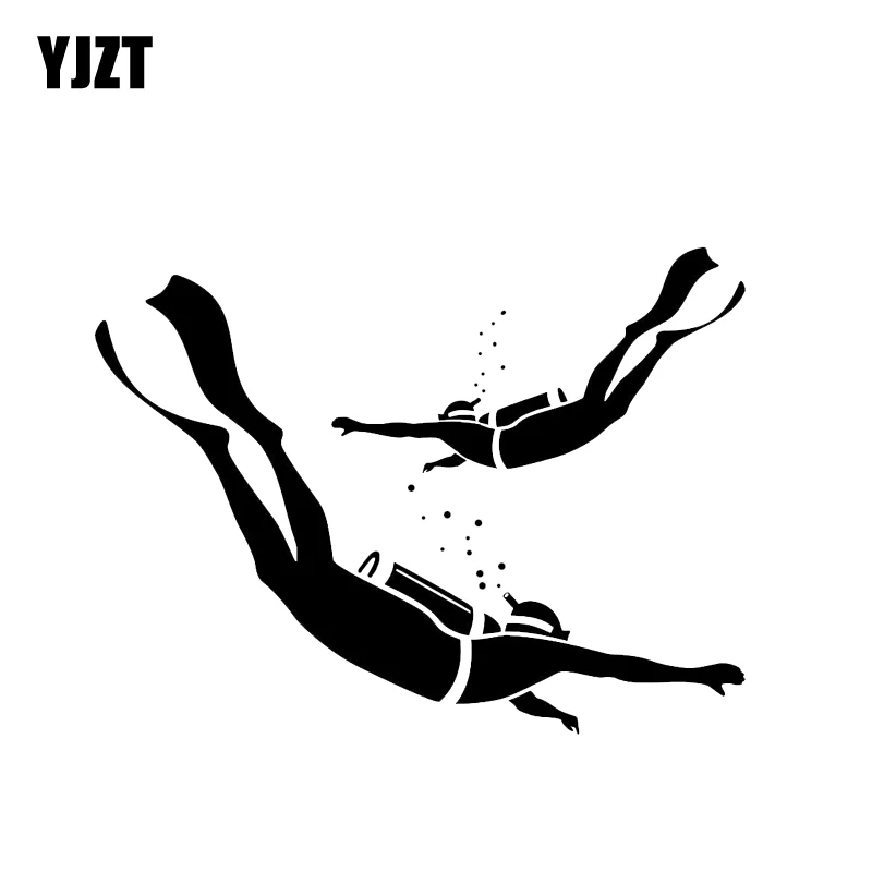 YJZT 16.5*12.4CM Coolest Decor Car Stickers Ocean Treasure Hunter Diving Enthusiasts Reflective Stickers Silhouette C12-0697
YJZT 16.5*12.4CM Coolest Decor Car Stickers Ocean Treasure Hunter Diving Enthusiasts Reflective Stickers Silhouette C12-0697