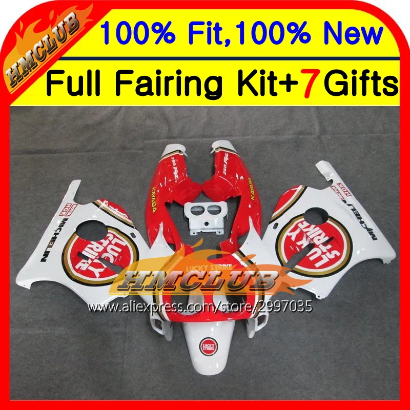 Lucky Strike Red Body For HONDA Injection CBR250RR MC22 90-99 CBR 250RR 17HM CBR250 RR 90 91 92 93 94 95 96 97 98 99 Fairing
Lucky Strike Red Body For HONDA Injection CBR250RR MC22 90-99 CBR 250RR 17HM CBR250 RR 90 91 92 93 94 95 96 97 98 99 Fairing