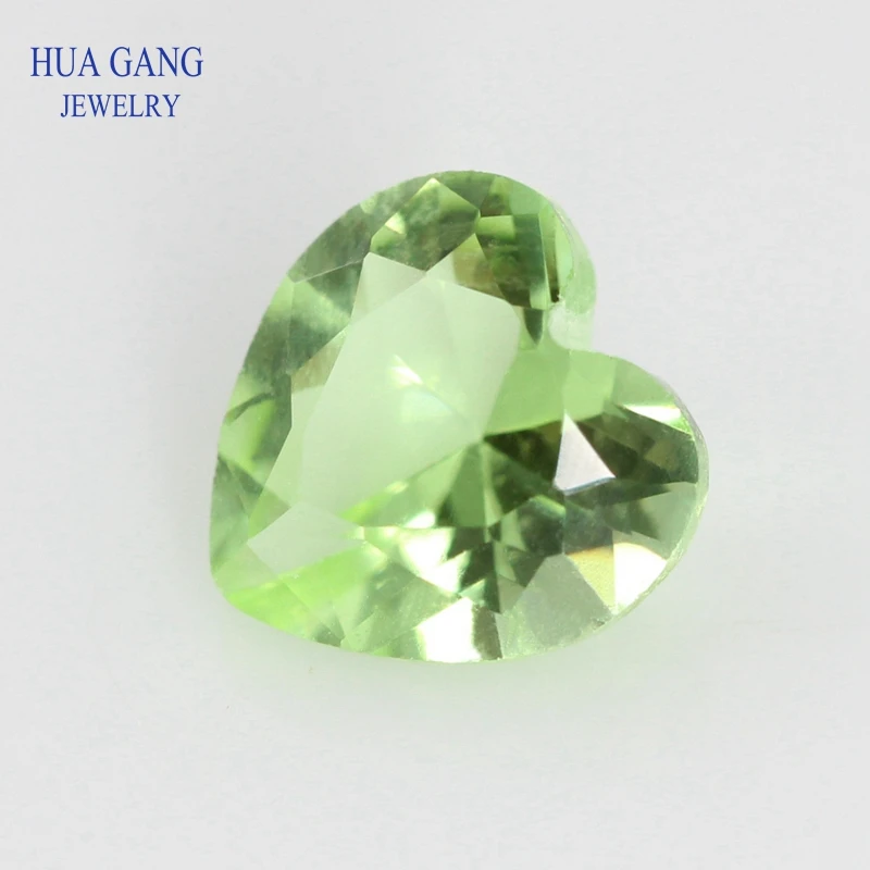 Apple Green Color Heart Shape Princess Cut Loose Glass Beads Synthetic Gems For Jewelry Size 4x4~12x12mm Free Shipping
Apple Green Color Heart Shape Princess Cut Loose Glass Beads Synthetic Gems For Jewelry Size 4x4~12x12mm Free Shipping