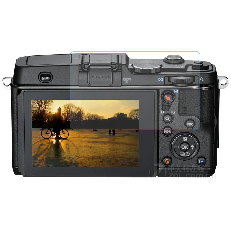Протектор экрана из закаленного стекла для Olympus E P5/PL9/PL8/PL7/PL6/PL5/PM2/M1/M5/M10 EM1 EM5 EM10 Mark II