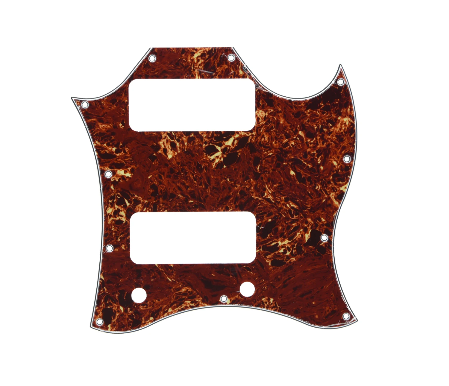 Standard SG SPECIAL Guitar Full Face Pickguard w/ P90 Pickup Hole Vintage Tortoise
Standard SG SPECIAL Guitar Full Face Pickguard w/ P90 Pickup Hole Vintage Tortoise
