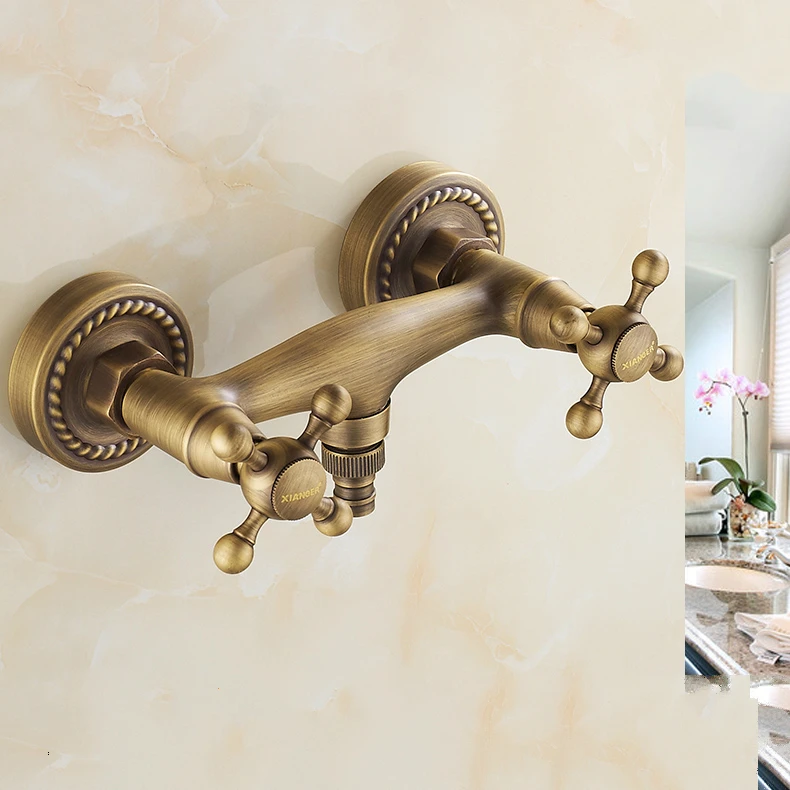 Antique Bronze Copper Washing Machine Hot And Cold Water Inlet Tap Brushed Water Mixing Wall Faucet Bathroom Accessories hr1
Antique Bronze Copper Washing Machine Hot And Cold Water Inlet Tap Brushed Water Mixing Wall Faucet Bathroom Accessories hr1