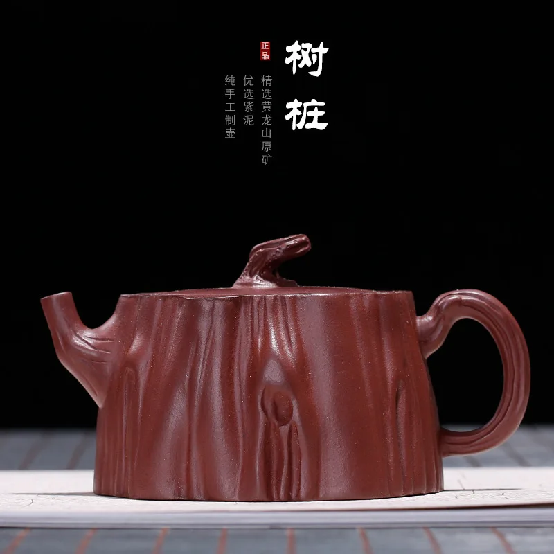 Sand Huyuan Mine Old Purple Mud Tree Pile Sketch Huguo Guogong Cao Zhigang Wholesale Customization of Handmade Teapots
Sand Huyuan Mine Old Purple Mud Tree Pile Sketch Huguo Guogong Cao Zhigang Wholesale Customization of Handmade Teapots