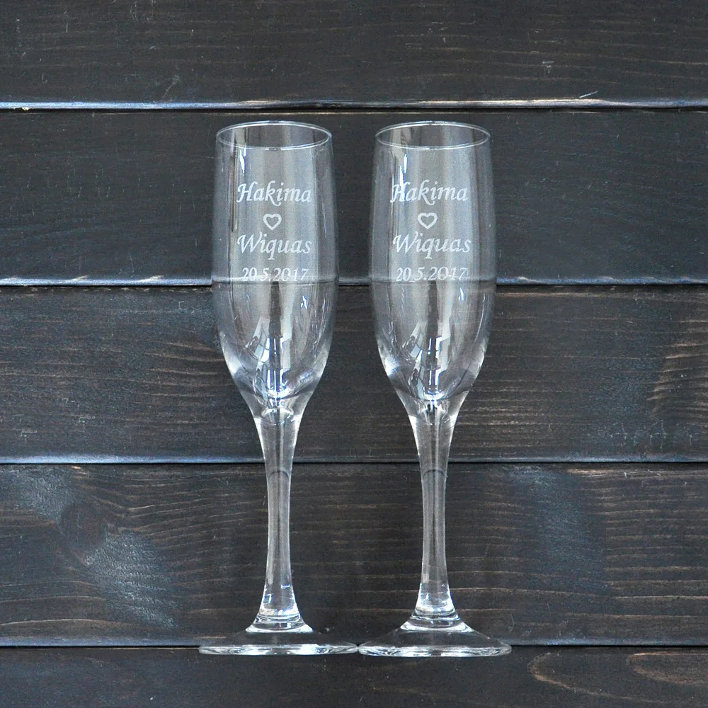 Personalized Toasting Glasses Set of 2 Bride and Groom Champagne Glasses Wedding Gift
Personalized Toasting Glasses Set of 2 Bride and Groom Champagne Glasses Wedding Gift