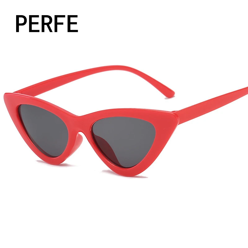 Perfe марка CAT EYE Солнцезащитные очки для женщин Для 2018 Новая мода Треугольники