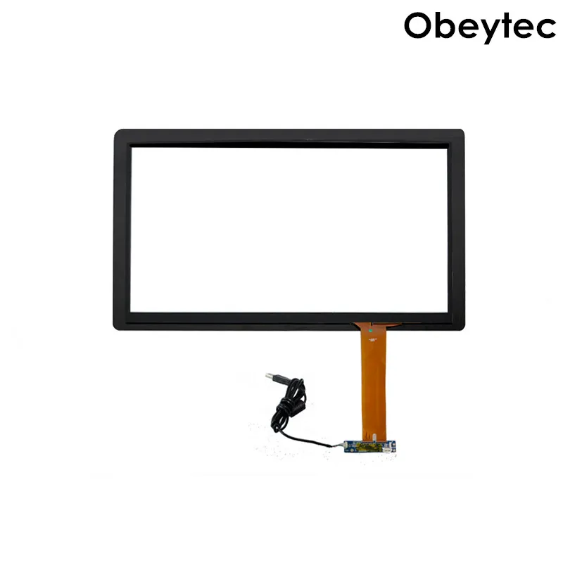 Obeytec 12.1" 10 Touch Points Capacitive Touch Screen Panel, 16:9, PCAP USB Touch Glass, USB Controller
Obeytec 12.1" 10 Touch Points Capacitive Touch Screen Panel, 16:9, PCAP USB Touch Glass, USB Controller