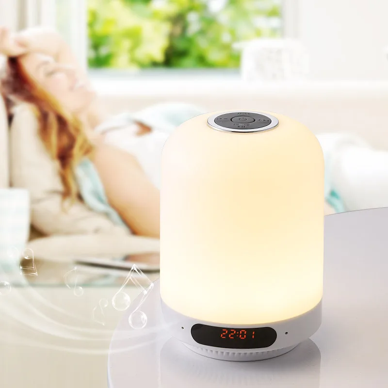 2019 Newest Dimmable Smart LED Desk Lamp Blue Tooth Music Player Touch Dimmer Bedroom Living Room Alam Speaker BT Night Light
2019 Newest Dimmable Smart LED Desk Lamp Blue Tooth Music Player Touch Dimmer Bedroom Living Room Alam Speaker BT Night Light