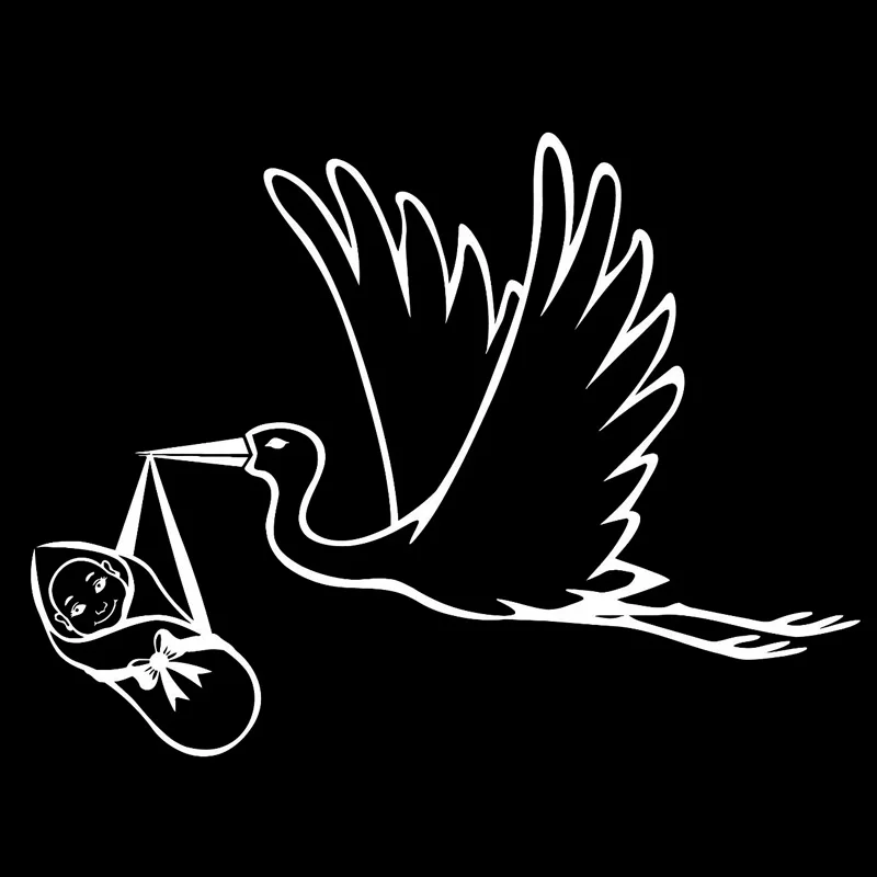 17.1cm*12.9cm Stork Baby Birth Fashion Car Sticker Vinyl Decal Black/white wall sticker
17.1cm*12.9cm Stork Baby Birth Fashion Car Sticker Vinyl Decal Black/white wall sticker