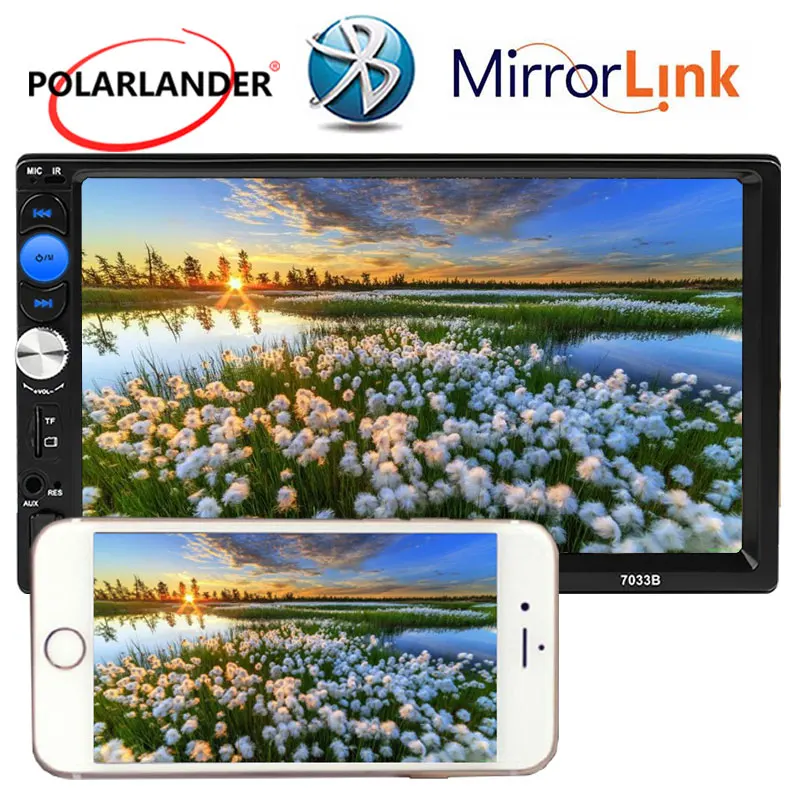 Bluetooth Multi-languages Car Radio Stereo Mirror Link AUX USB TF 7'' Touch Screen Screen Mirroring 2 DIN MP5 MP4
Bluetooth Multi-languages Car Radio Stereo Mirror Link AUX USB TF 7'' Touch Screen Screen Mirroring 2 DIN MP5 MP4