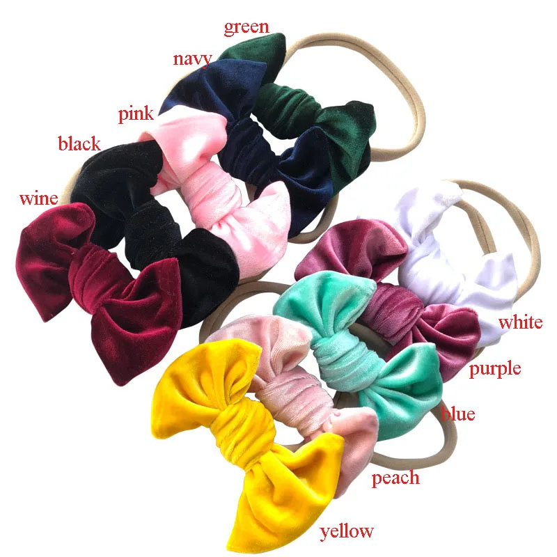 24pc/lot Messy Bow Velvet Head Wrap Kids Girls Velvet Turban Headband Girls Soft Nylon headband Hair Accessories
24pc/lot Messy Bow Velvet Head Wrap Kids Girls Velvet Turban Headband Girls Soft Nylon headband Hair Accessories