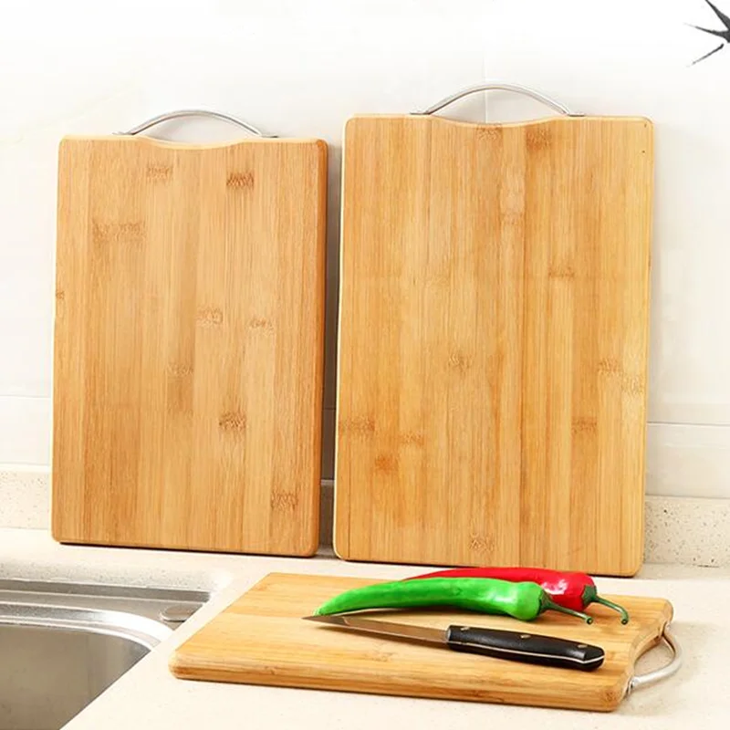 Thick Food Grade Bamboo Cutting Board with Handle, Health Classification Fruit Vegetable Chopping Block for Kitchen Cooking
Thick Food Grade Bamboo Cutting Board with Handle, Health Classification Fruit Vegetable Chopping Block for Kitchen Cooking