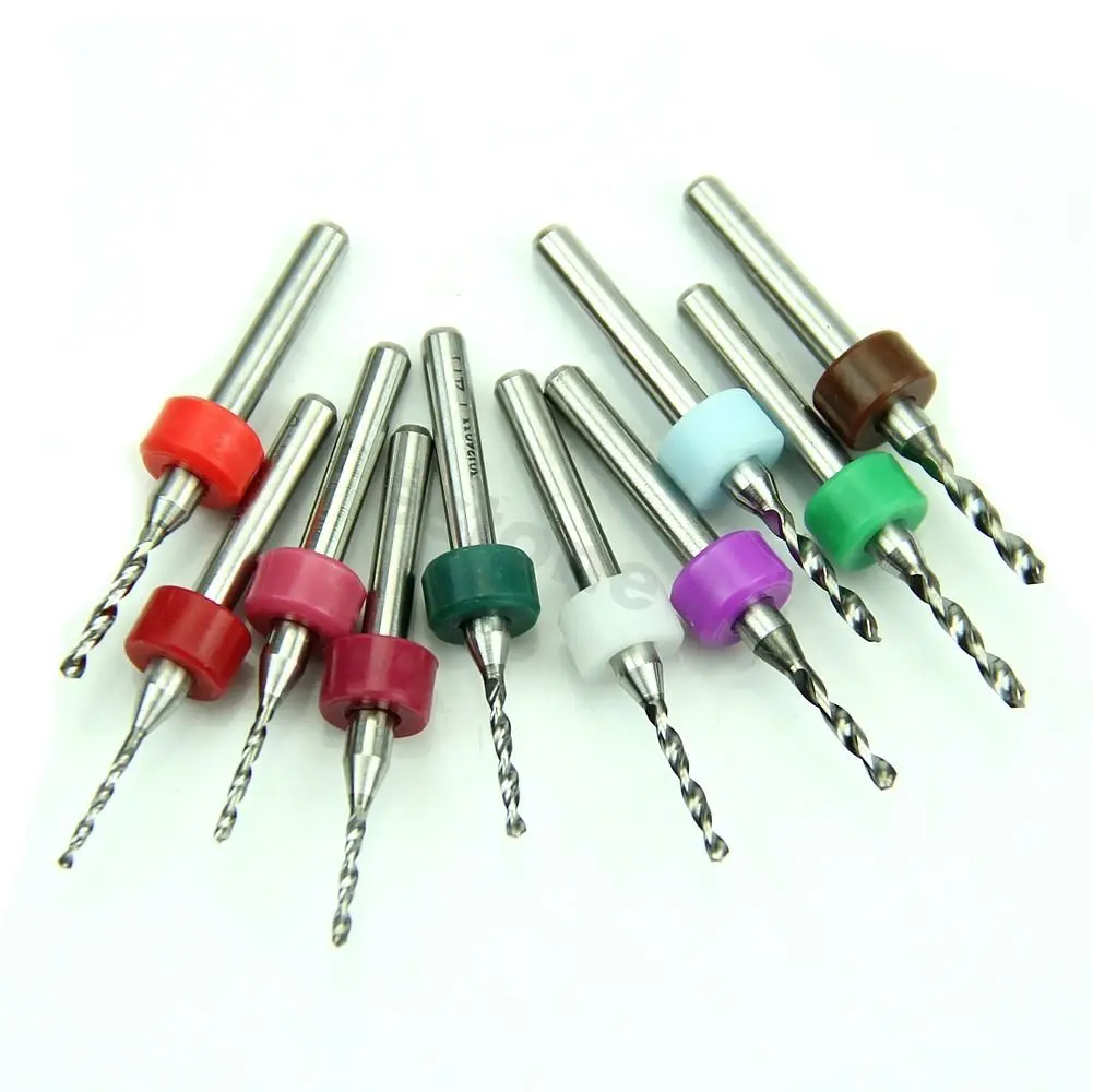 10 Pcs 1.1mm to 2.0 mm PCB Print Circuit Board Carbide Micro Drill Bits Tool #20/24W
10 Pcs 1.1mm to 2.0 mm PCB Print Circuit Board Carbide Micro Drill Bits Tool #20/24W