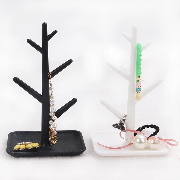 TONVIC 2pcs Plastic Earring Ring Necklace Bracelet Display Tree For Jewelry Set Display Stand Holder New Arrival
TONVIC 2pcs Plastic Earring Ring Necklace Bracelet Display Tree For Jewelry Set Display Stand Holder New Arrival