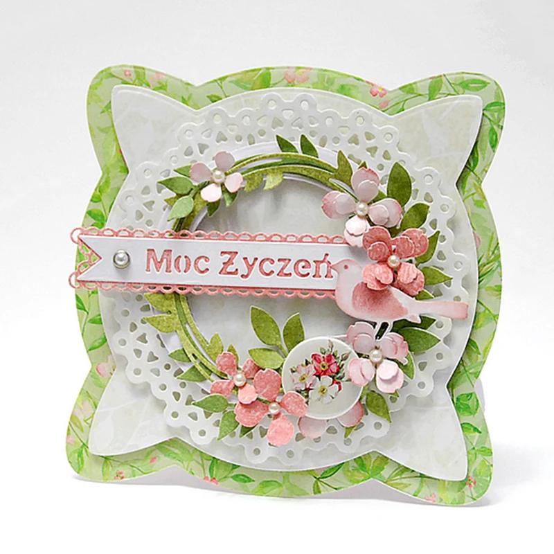 Circle Leaves Wreath Metal Cutting Dies for DIY Scrapbooking Decorative Crafts Supplies Embossing Paper Card Making New 2019 Die
Circle Leaves Wreath Metal Cutting Dies for DIY Scrapbooking Decorative Crafts Supplies Embossing Paper Card Making New 2019 Die