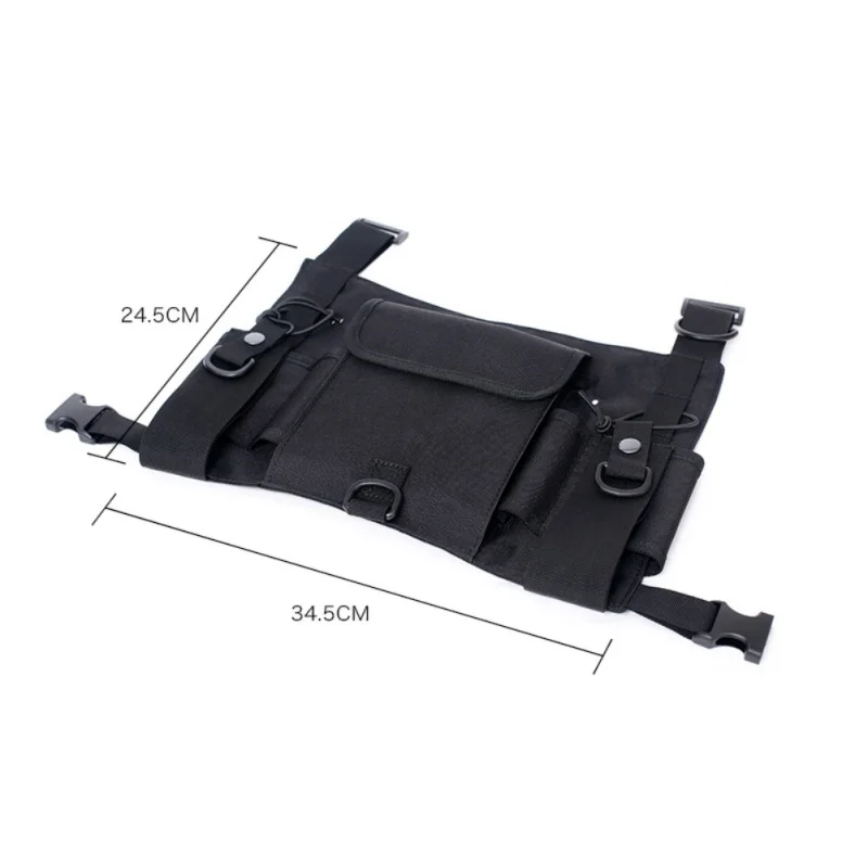 Radio Harness Chest Front Pack Walkie Talkie Pouch Holster Carry Waist Bag Adjustable Chest Rig Bag Vest Tactical Hunting Pack
Radio Harness Chest Front Pack Walkie Talkie Pouch Holster Carry Waist Bag Adjustable Chest Rig Bag Vest Tactical Hunting Pack